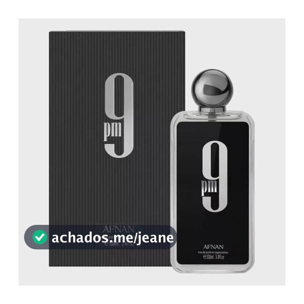 Perfume Afnan - 9pm Black - Eau De Parfum - 100ml