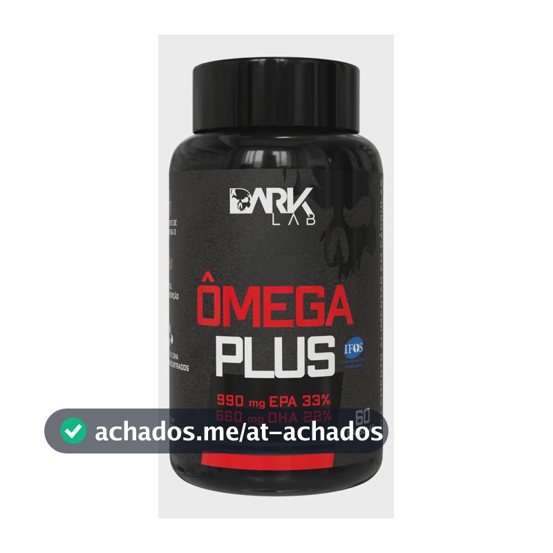 Omega Plus 60 Cápsulas Ômega 3 Dark Lab
