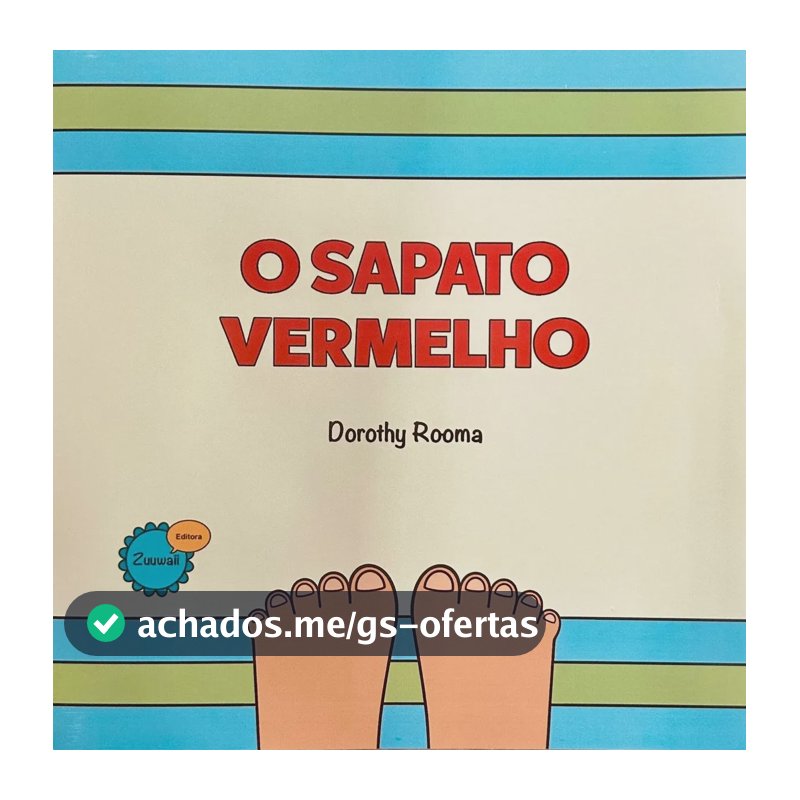 Livro O Sapato Vermelho