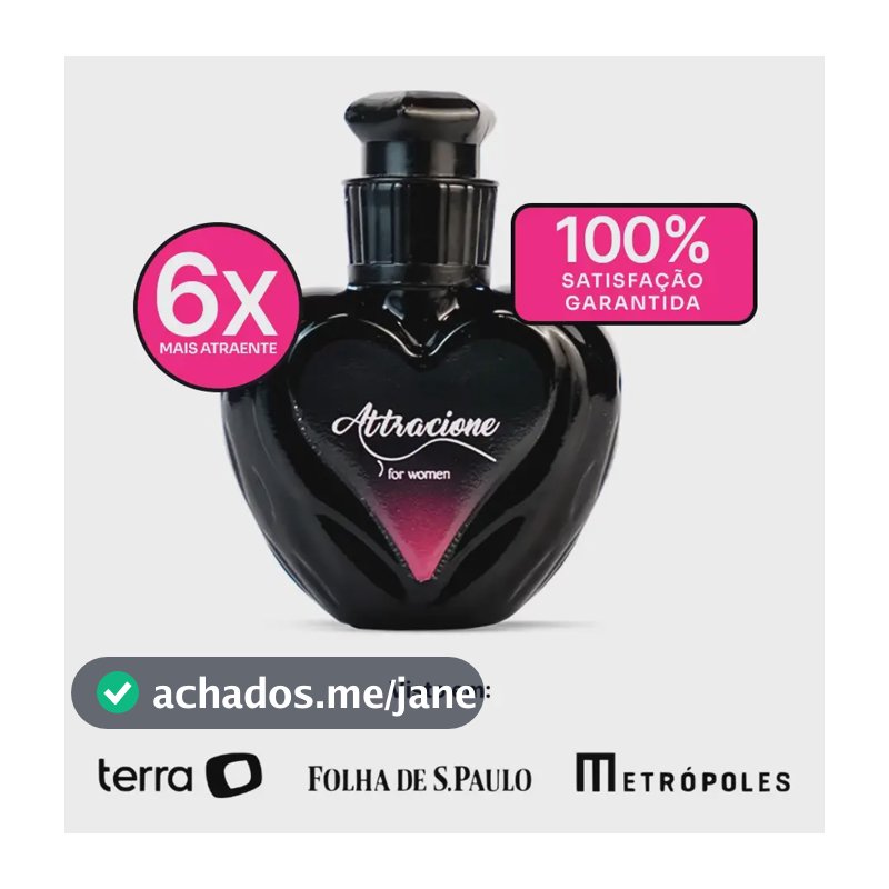 Perfume Attracione Feminino By Attracione Woman Mulher Sensual
