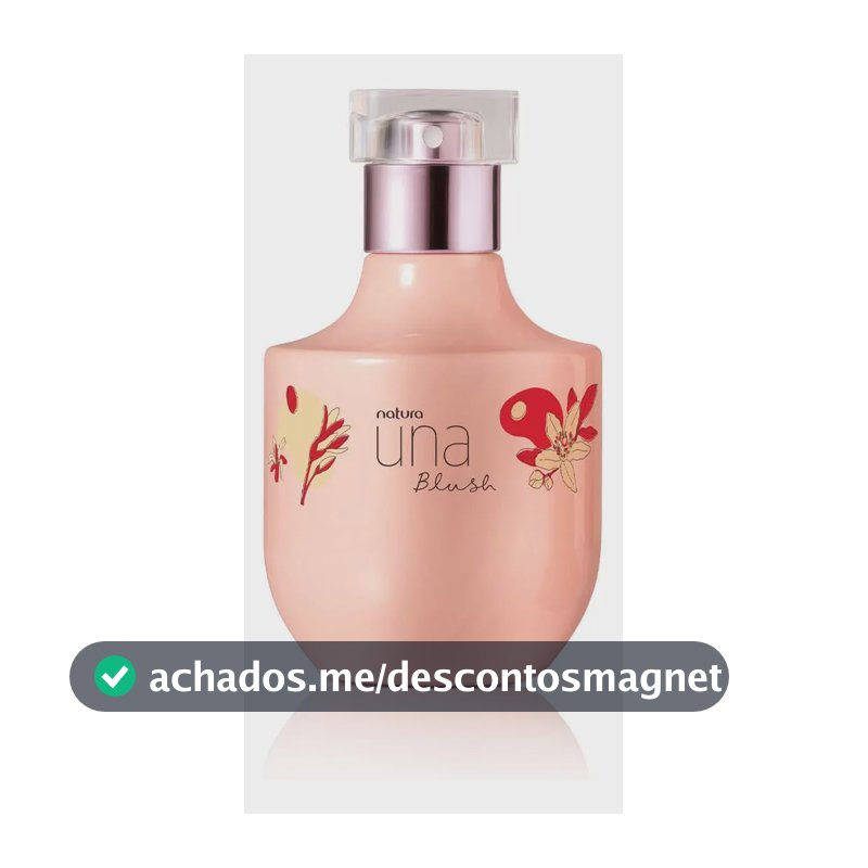 Perfume Natura Una Blush Feminino 75ml Feminino Eau de parfum