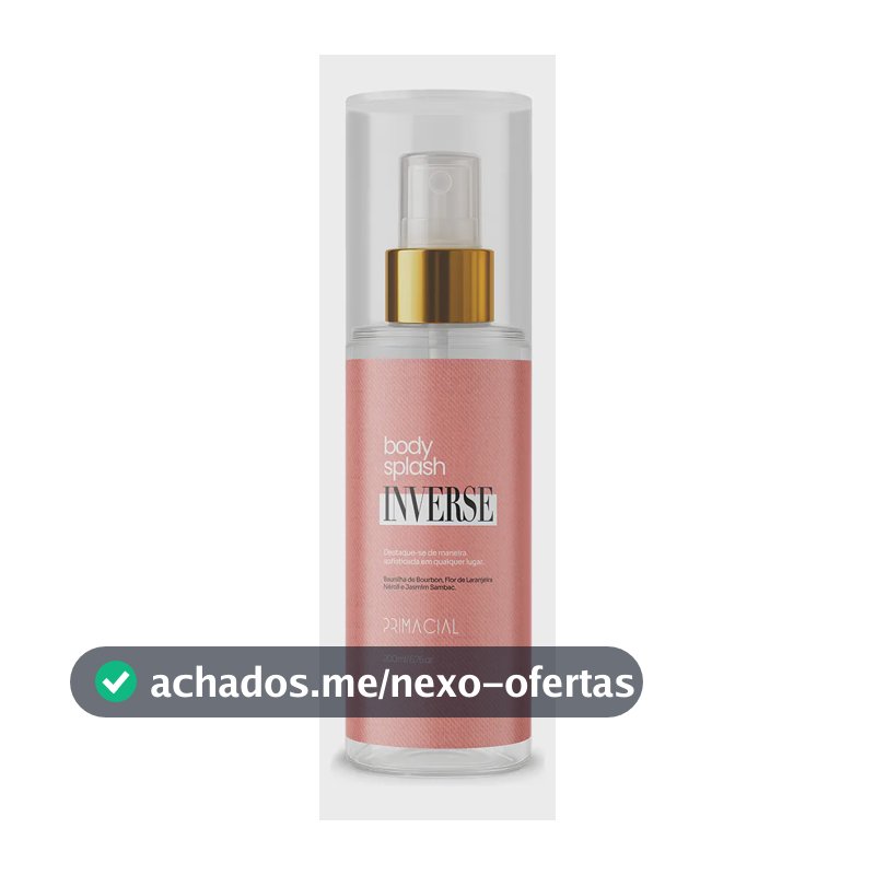 BODY SPLASH FEMININO INVERSE 200ML - PRIMACIAL PERFUME FLORAL
