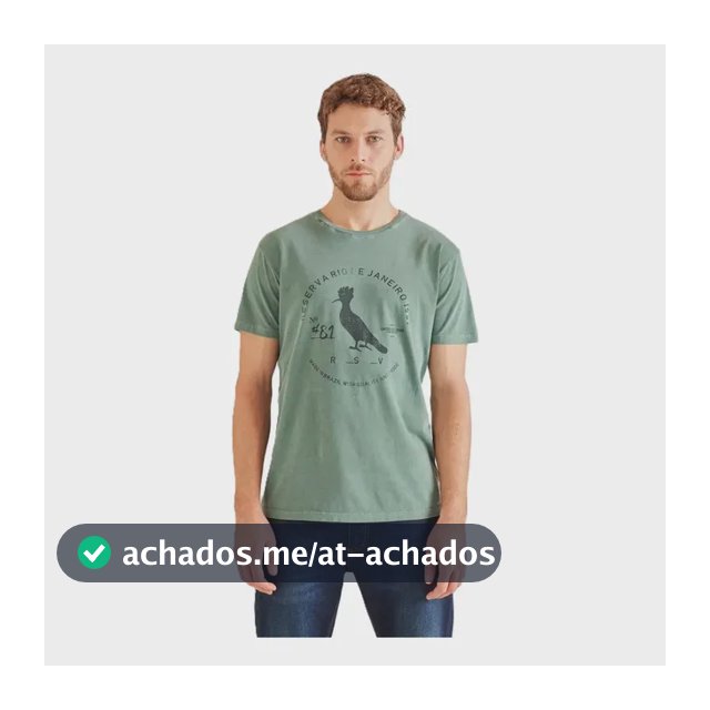 Camiseta Sb Algodão Carimbo Gaze Reserva