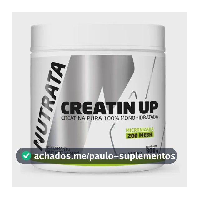 Creatina Nutrata Premium Creatin UP - 300g em pó Sem sabor x 300g
