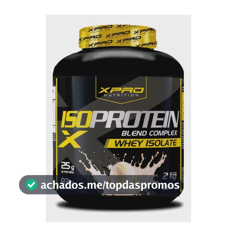 Whey protein XPro Nutrition Iso Blend Complex em pó sabor Baunilha x 2kg