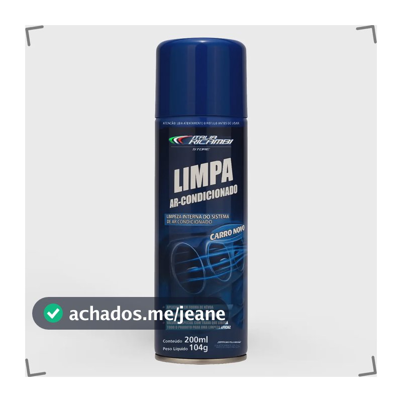 Limpa Ar Condicionado Higienização Carro Novo Spray