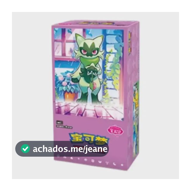 Booster Box Gem Pack Vol. 5 Pokémon Tcg Chinês Simplificado Gem Vol 5 Chinese