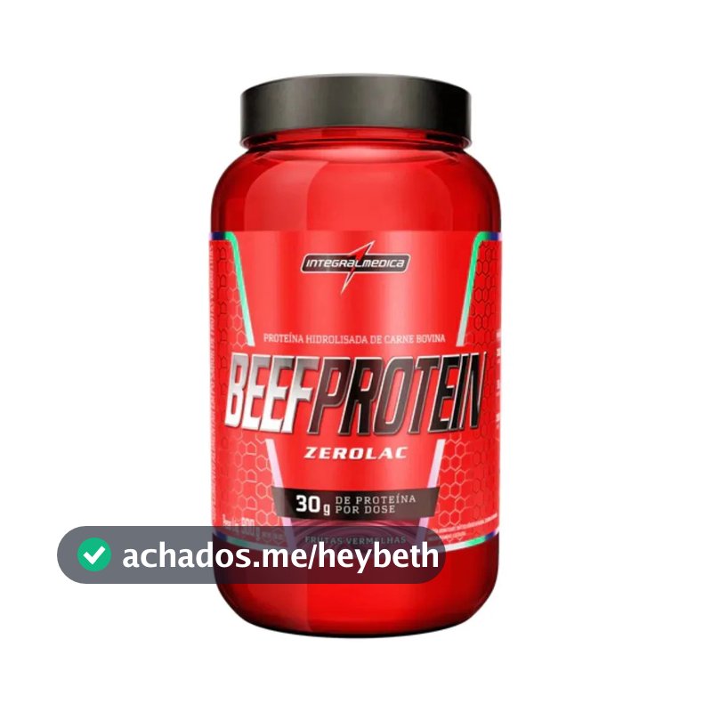 Beef Protein Hidrolisado Frutas Vermelhas 900g Integral
