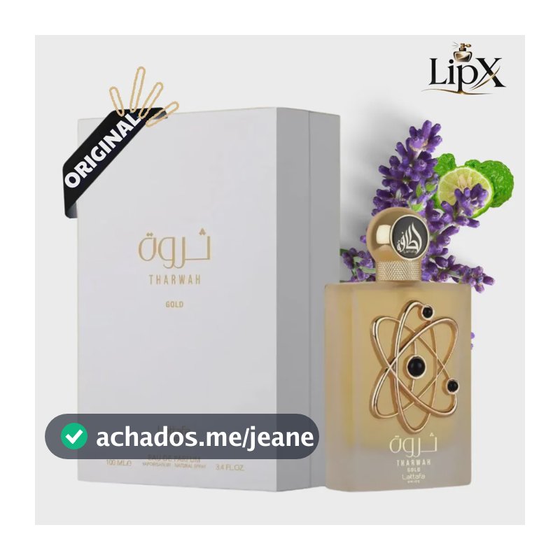 Perfume Feminino Árabe Tharwah Gold - Lattafa Pride Eau