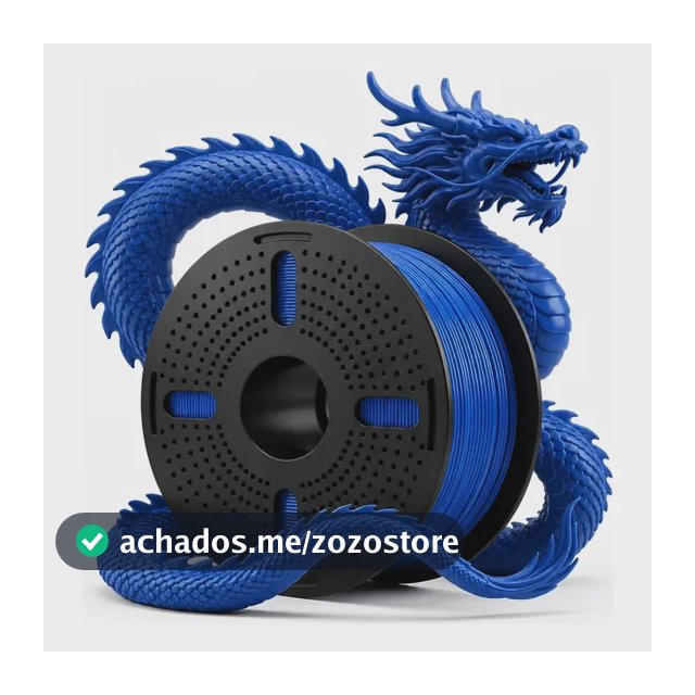 Filamentos Impressora 3d Print Pulse 1 Kg Pet G 1.75mm Core Azul