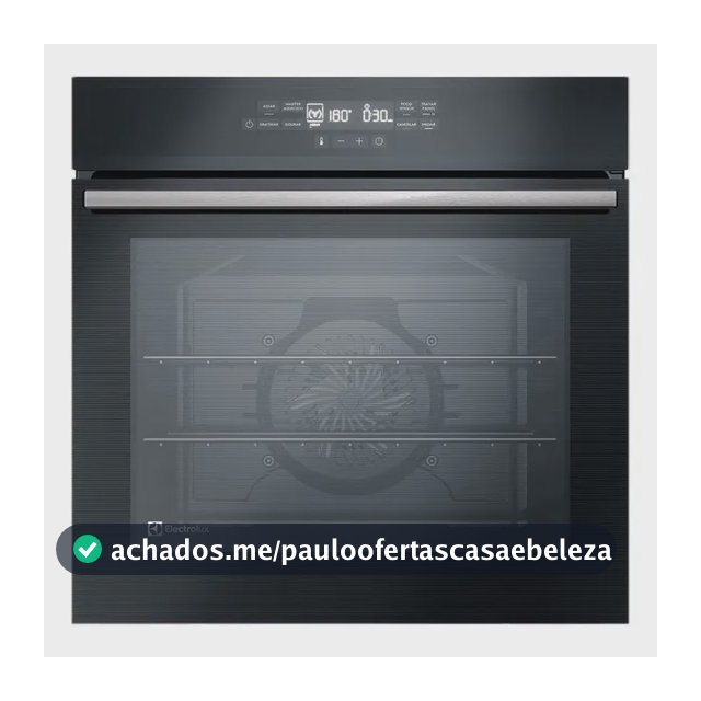 Forno De Embutir Electrolux Elétrico 80l Experience Com Food Cor Preto