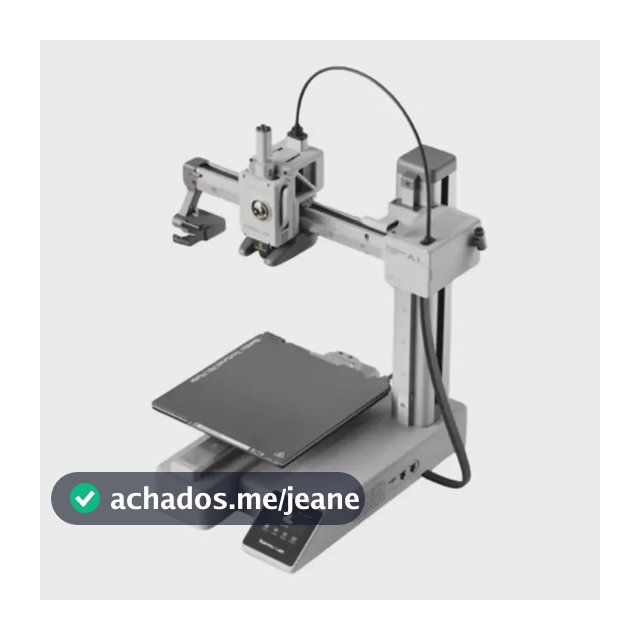 Impressora 3D Bambu Lab A1 Mini cor cinza Sem AMS