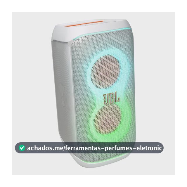 Caixa De Som Bluetooth Jbl Partybox Club 120 Branca