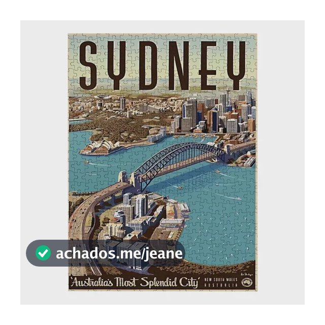 Quebra-cabeças De Sydney, Austrália, 1000 Peças