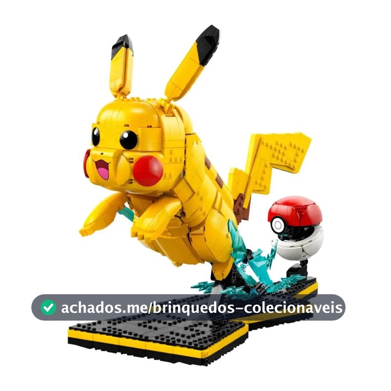 LEGO Pokémon - Pikachu e Pokebola - 2050 Peças - 72152
