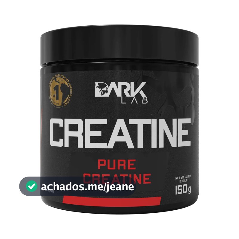 Creatina Dark Lab Premium Pure em pó Sem sabor x 150g