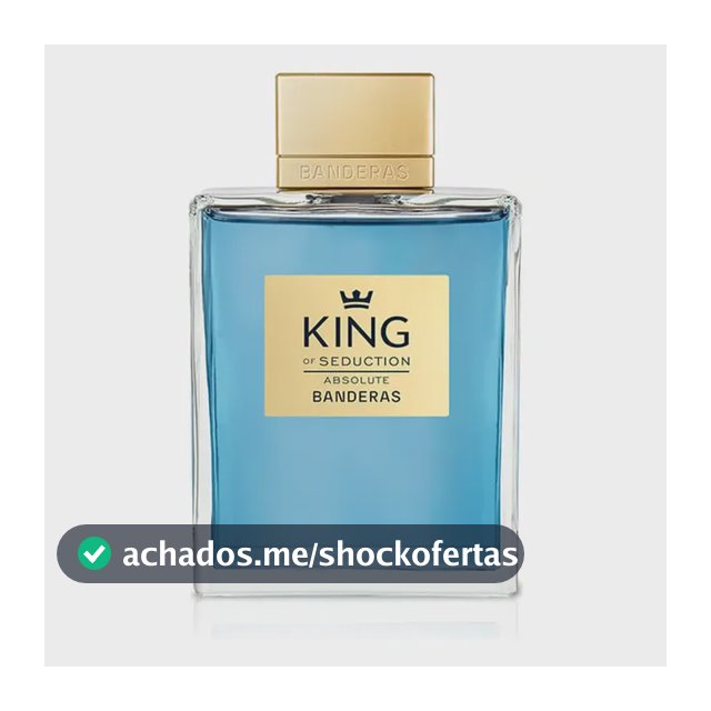 Perfume Banderas King of Seduction Absolute Eau de Toilette 200 ml Masculino