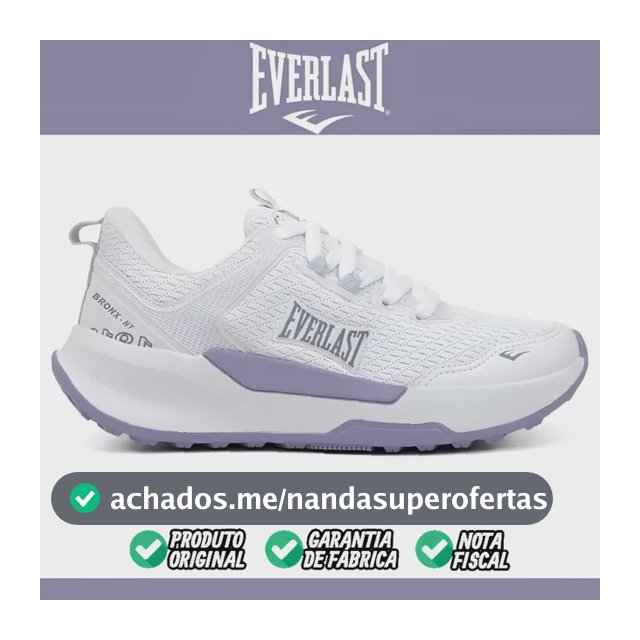 Tênis Everlast Solo Feminino Academia Treino Confort Oficial