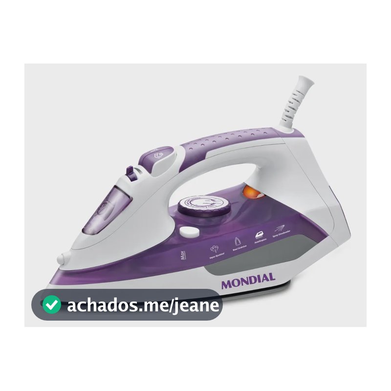 Ferro a Vapor Ceramic Express, Mondial, 200W - F-40