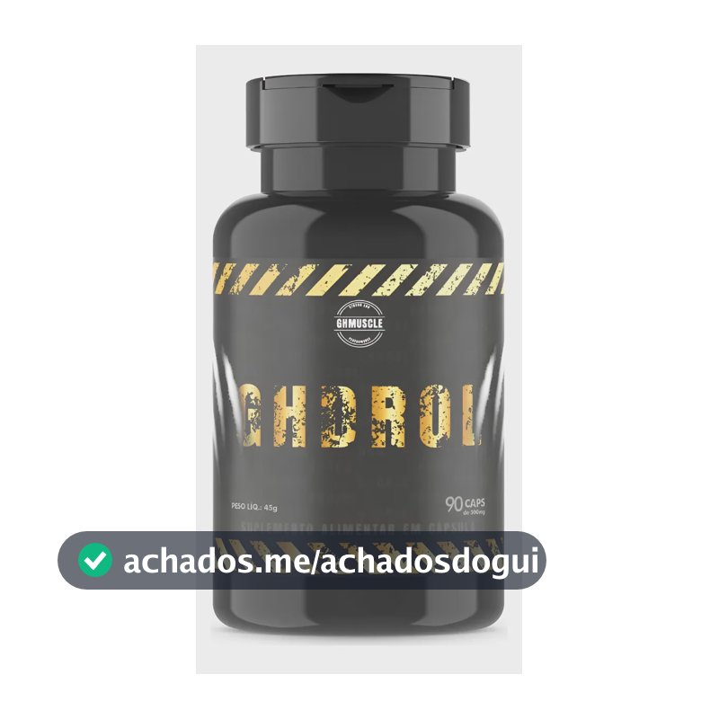 1 Gh Drol - Ghmuscle Sem Sabor