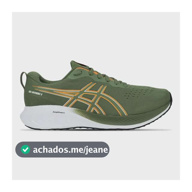 Tênis Masculino Gel-sonoma 8 Verde Asics Verde Liso 40 Br
