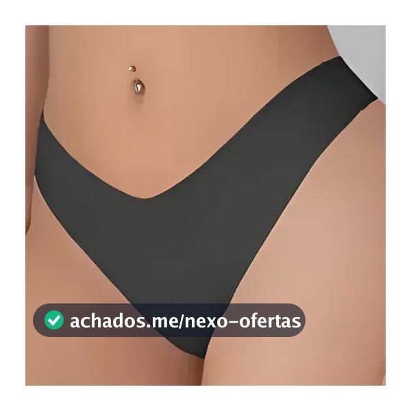 Kit 10 Calcinhas Fio Dental Premium Sem Costura Microfibra