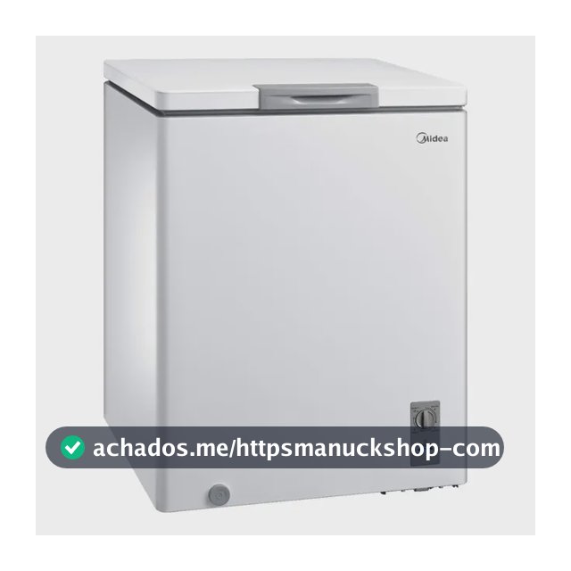 Freezer Horizontal 142l Inverter Bivolt Branco Midea