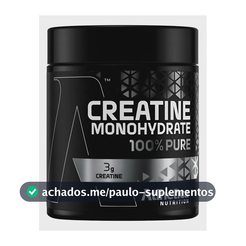Creatina 300g - Creatine 100% Pure - Atlhetica Nutrition Sab Neutro