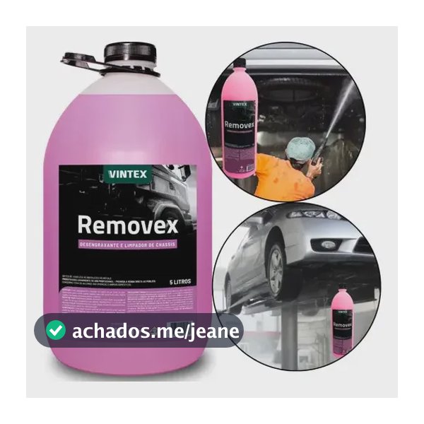 Removex Desengraxante Automotivo Vintex 5L Biodegradável