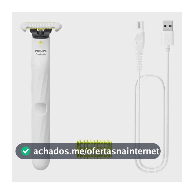 Aparador E Raspador Oneblade Intimate Qp1924/10 Philips Branco 127/220v
