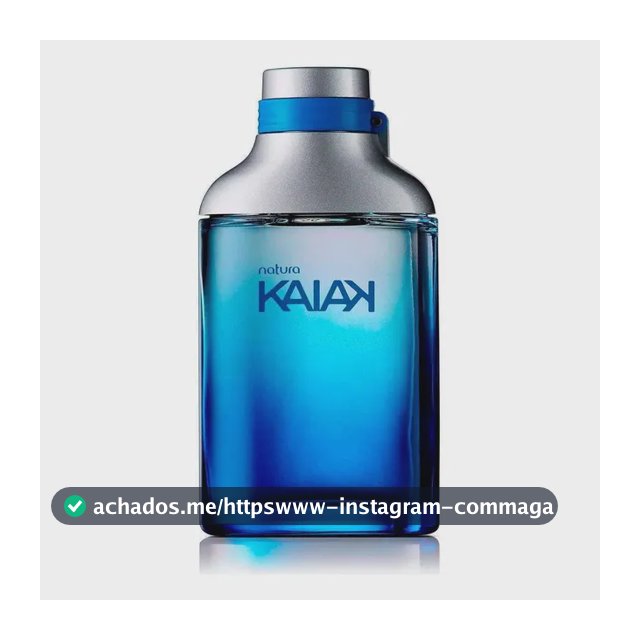 Kaiak Masculino Tradicional Natura Desodorante Colônia Perfume Clássico Original 100ml