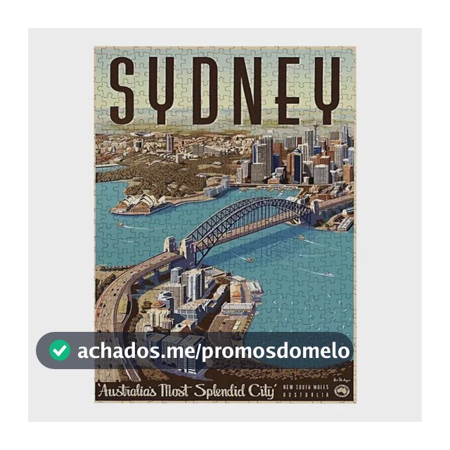 Quebra-cabeças De Sydney, Austrália, 1000 Peças