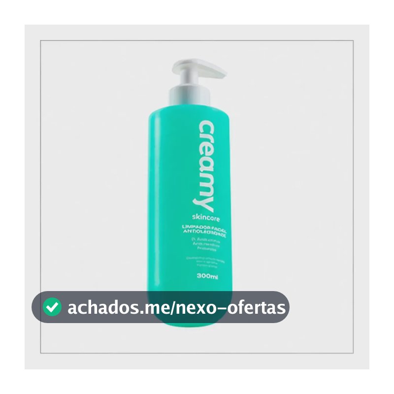 Creamy Skincare Limpador Facial Antioleosidade Oleosa Dia/noite