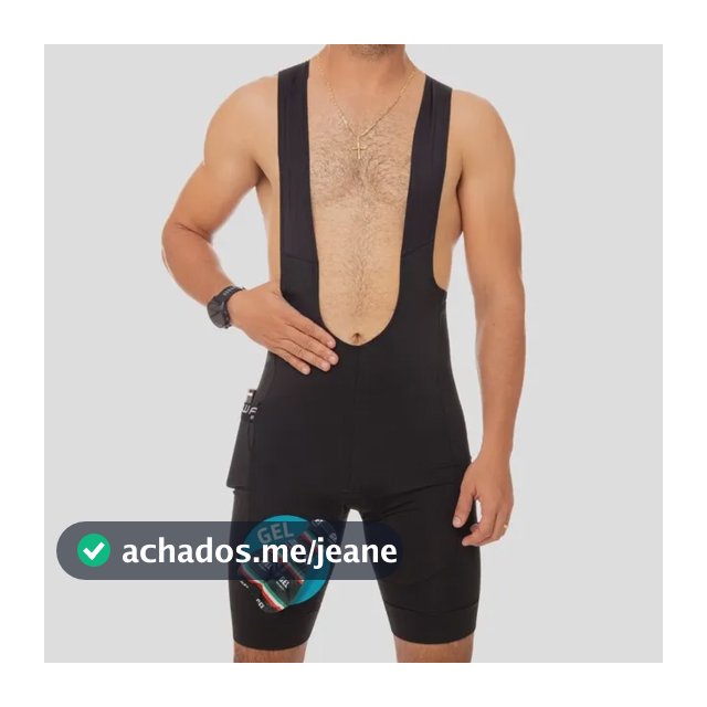 Bretelle Ciclismo Masculino Short Gel Alta Densidade Mtb