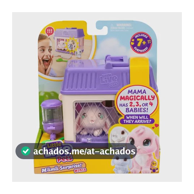 Little Live Pets Mama Surprise Minis Roxo E Creme (lavanda/creme)