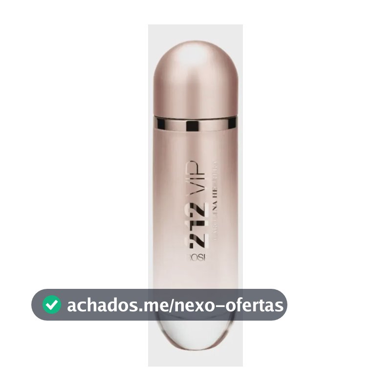 Perfume 212 VIP Rosé Carolina Herrera Eau de Parfum 125ml feminino
