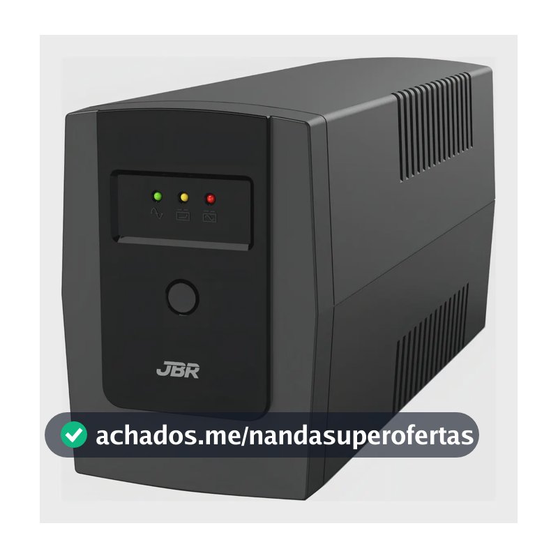 Nobreak 1200va E S 220v Camera Cftv Tv Pc Seguranca Xbox Pc