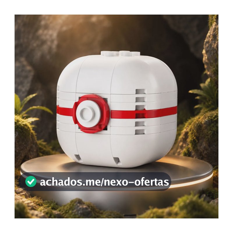 Lego Pokémon Premier Ball 30729 Pokébola 46 Peças 46 Lego Pokémon 30729 Premier Ball Pokébola 46 Peças