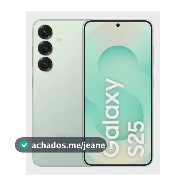 Samsung Galaxy S25 5G, 256GB, 12GB, Câmera Tripla - Verde claro
