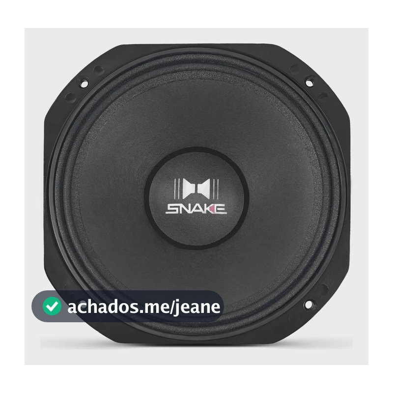 Tipo De Alto-falante Woofer Snake Esx 910 Para Carro/caminhonete Cor Branco 238mm X 1 Unidade