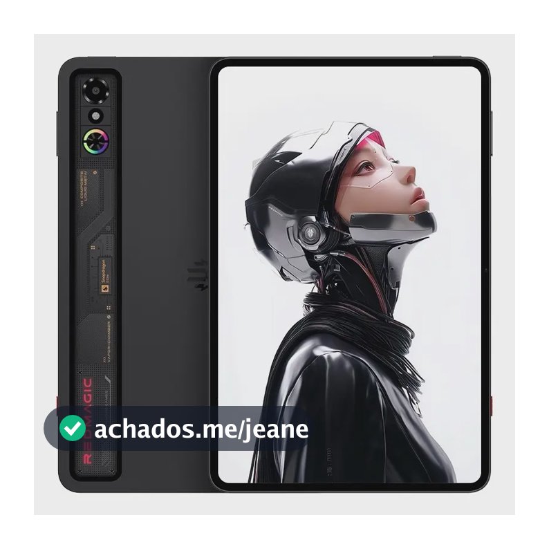 Redmagic Astra Tablet Para Jogos 24g+1tb 9.06'' Oled 8200mah Cor Preto