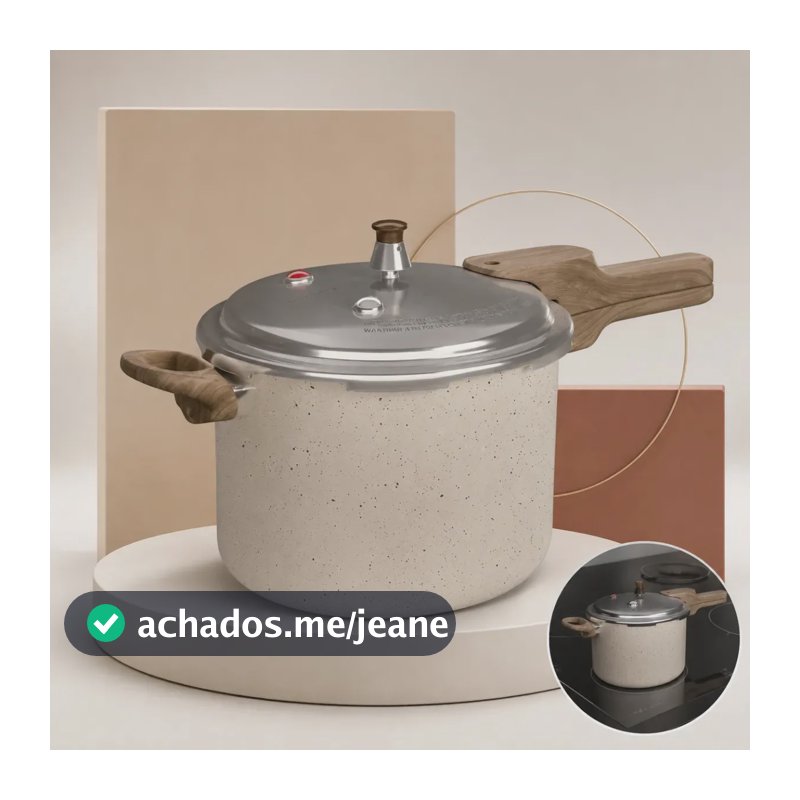 Panela de Pressão Mimo Style 4.2 L Cerâmica Antiaderente para Indução