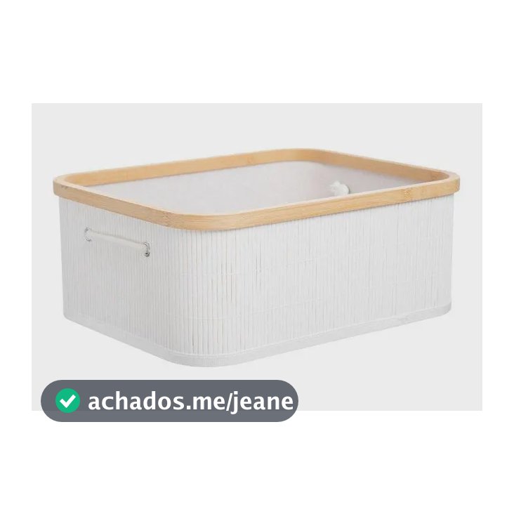 Cesto Organizador Home Style Burton 40cm X 33cm