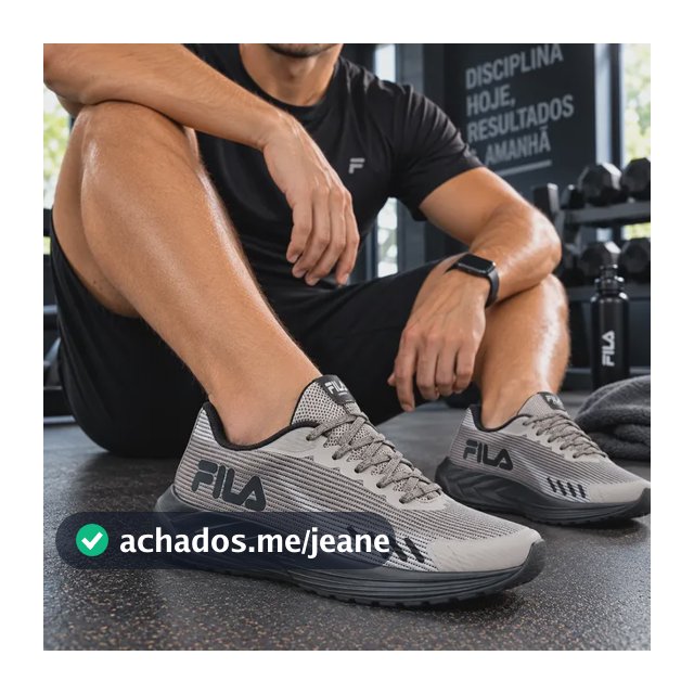 Tenis Fila Sprint Leve Masculino Esportivo Academia Treino Oliva/castanho Claro Mesh 40 40