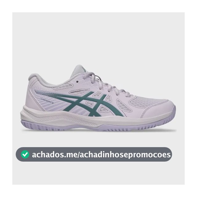 Tênis Feminino Upcourt 6 Lilas Asics Lilás Liso 34 Br