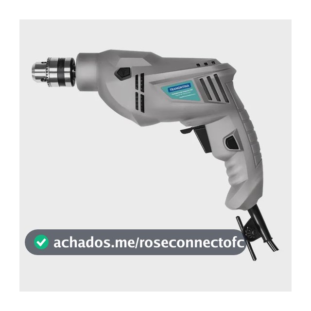 Furadeira De Impacto 500 W 3/8 Cinza Tramontina