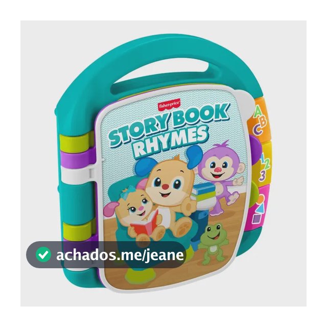 Fisher-price F-p Livro Contos E Rimas