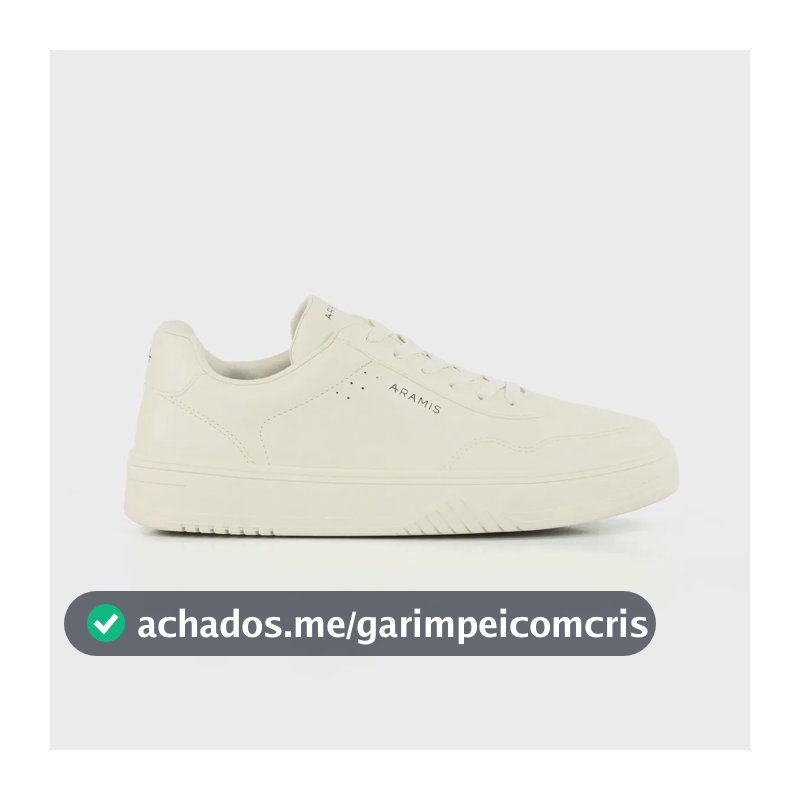 Tênis Aramis Peak Road Ajuste Confortável E Solado Casual Off-white 42 Br