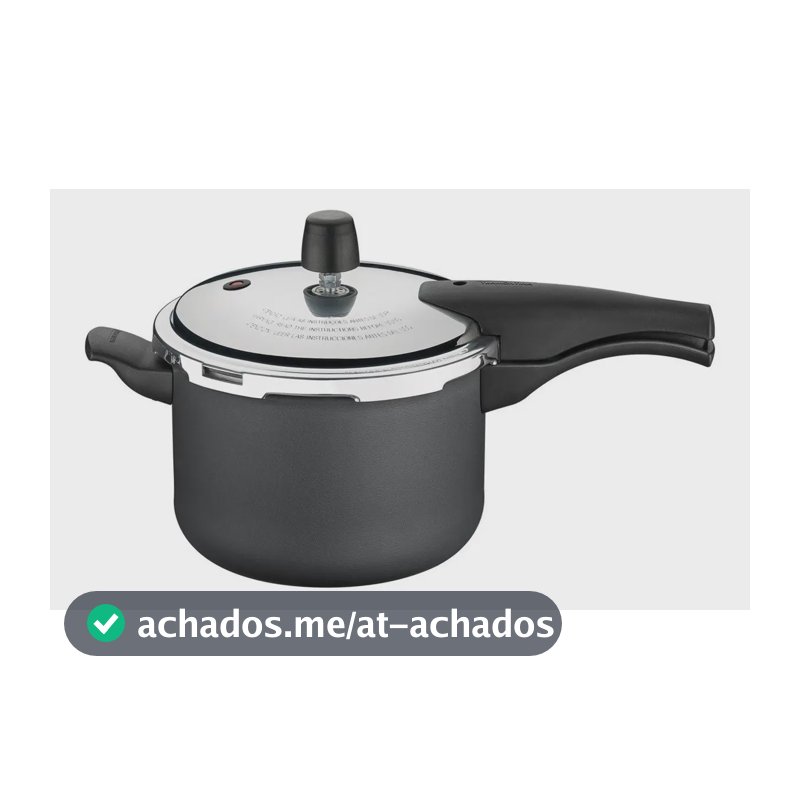 Panela de Pressão Tramontina 4,5L Vancouver Effect Preto 20591/420