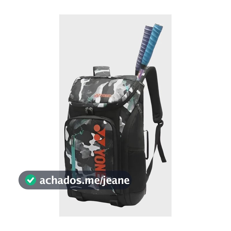 Mochila Yonex Multifuncional Para Raquetes De Tênis Camuflagem-cinza